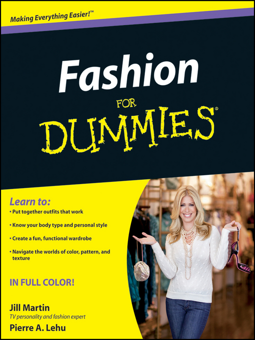 Title details for Fashion For Dummies by Jill Martin - Available